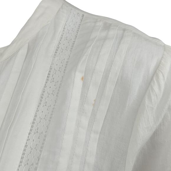 a.n.a Cotton Peasant Top Size Small - Picture 7 of 11